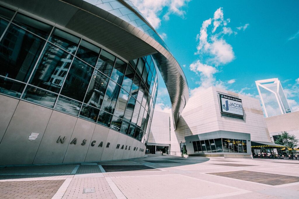 NASCAR Hall of Fame in Charlotte, North Carolina near Citywide CPR offering official American Heart Association BLS, ACLS, and PALS certification.