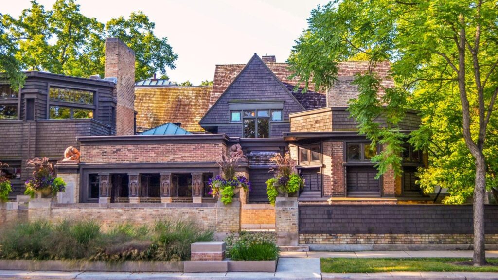 Frank Lloyd Wright Home and Studio in Oak Park, Illinois near Citywide CPR offering official American Heart Association BLS, ACLS, and PALS certification.