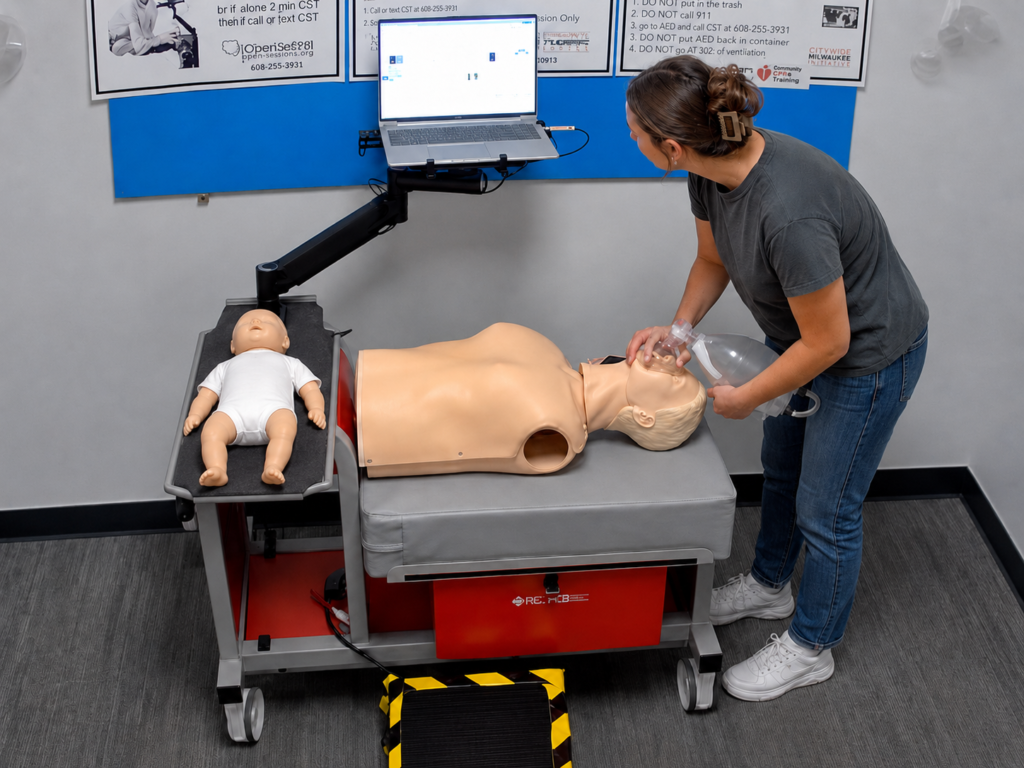 American Heart Association CPR Certification Training in Downtown Milwaukee, Wisconsin
